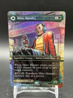 Miles Morales (0200) (Borderless) Marvel's Spider-Man Foil - Image 1