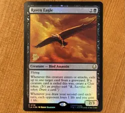 Raven Eagle [Prerelease] R 0116, NM Foil Promo, MTG Avatar: The Last Airbender - Image 1