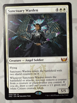 Magic the Gathering - Sanctuary Warden 030 - Image 1