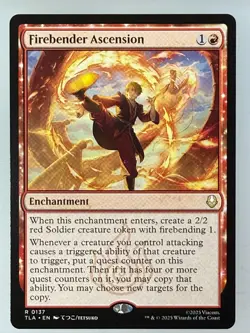 Magic the Gathering - Firebender Ascension 0137 - Image 1