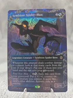 Symbiote Spider-Man (Borderless) Marvel's Spider-Man Regular - Image 1