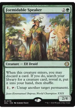 IN-HAND MULTIPLE Formidable Speaker NM Non Foil SHIPS ASAP Lowryn Eclipsed - Image 1