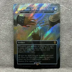MTG Three Rings for the Elven-Kings - Rings of Brighthearth LTC #382 Surge Foil - Image 1