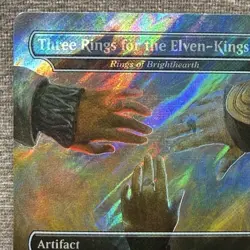 MTG Three Rings for the Elven-Kings - Rings of Brighthearth LTC #382 Surge Foil - Image 2