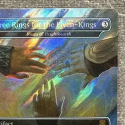 MTG Three Rings for the Elven-Kings - Rings of Brighthearth LTC #382 Surge Foil - Image 3