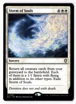 Storm of Souls 156 Commander: Bloomburrow NM - Image 1