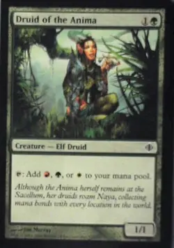 Druid of the Anima - Shards of Alara: #128, Magic: The Gathering Nm C282 - Image 1