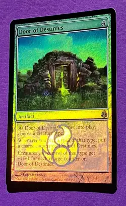 MTG Door of Destinies Prerelease Promo 19 January 2008 Foil NM - Image 4
