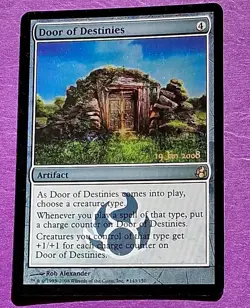 MTG Door of Destinies Prerelease Promo 19 January 2008 Foil NM - Image 5