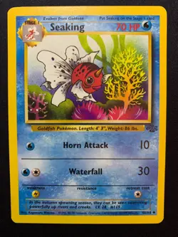 SEAKING - 46/64 - JUNGLE - POKEMON CARD - LP - Image 1