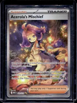 2025 Pokemon Mega Evolution Acerolas Mischief Special Illustration Rare #183/132 - Image 1