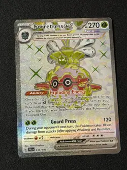 Forretress ex - 230/193 - Pokemon Paldea Evolved - Full Art - Ultra Rare Card NM - Image 1