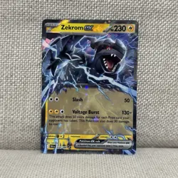 Pokemon TCG - Zekrom ex - 034/086 - SV: Black Bolt English Double Rare - Image 1