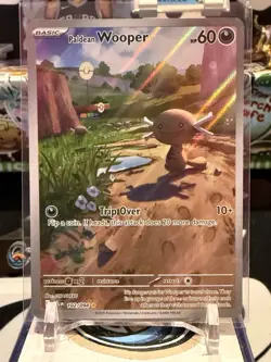 Paldean Wooper 102/094 Illustration Rare IR English Pokemon TCG PFL NM JW - Image 1