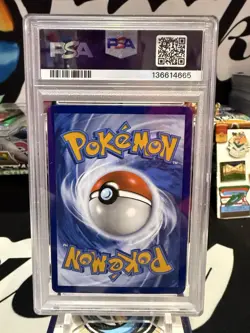 Pokemon Zapdos ex 202/165 Scarlet & Violet 151 Illustration Rare Holo PSA 8 JW - Image 2