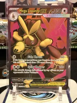Mega Lopunny Ex - Pokemon Phantasmal Flames - 115/094 Near Mint Condition JW - Image 1