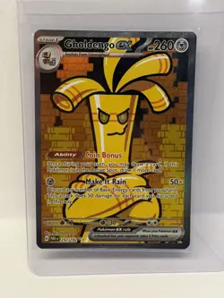 Pokemon Gholdengo ex 252/182 Paradox Rift Special Illustration Rare Holo - Image 1