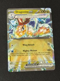 Dragonite ex Double Rare 159/197 NM - 2023 Pokemon TCG Obsidian Flames - Image 1