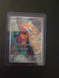 Fuecoco 201/193 Crocalor 202/193 Skeledirge ex 258/193 Pokemon NM Paldea Evolved - Image 4