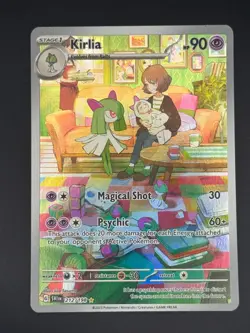 Pokemon - Kirlia - 212/198 Scarlet & Violet Base Set - Illustration Rare - NM - Image 1