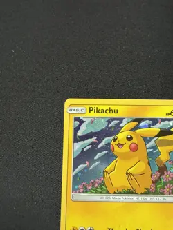 POKEMON PIKACHU SM206 PROMO SM BLACK STAR PROMOS LP - NM - Image 4