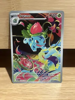Ivysaur Pokemon TCG Mega Evolutions Base MEG 134/132 Illustration Rare (MINT) - Image 1