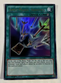 Yu-Gi-Oh! Anti-Magic Arrows DPBC-EN004 Battle City 1st Edition Ultra Rare NM - Image 1