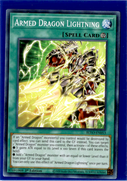 3x Armed Dragon Lightning | BLVO-EN053 | Yu-Gi-Oh! TCG - Image 1