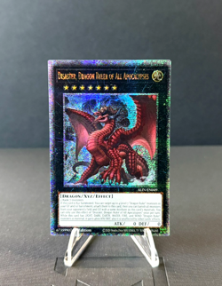 Yu-Gi-Oh! Disaster, Dragon Ruler of All Apocalypses ALIN-EN049 25th Secret Rare - Image 1