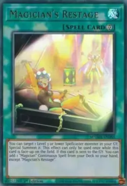 Magician's Restage - MAMA-EN086 - Ultra Rare - 1st Edition - Lightly Played - Image 1