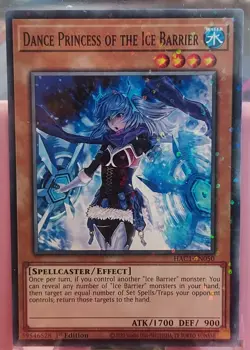 Yugioh Dance Princess of the Ice Barrier Common HAC1-EN050 1st Edition - Image 1
