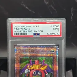 TDPP-JP008 - Time Wizard Quarter Century Secret Rare Japanese/Yu-Gi-OH! PSA 9 - Image 2