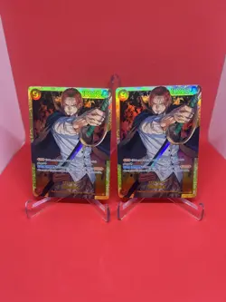 OP01-120 Shanks SEC x2 One Piece TCG English PRB-01 Reprint Edition LP Romance - Image 1