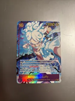 One Piece Monkey D. Luffy OP05-119 Secret Rare - Image 1
