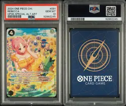 Rebecca SP OP05-091 One Piece TCG English Wings of the Captain OP06 PSA 10 ALT - Image 3