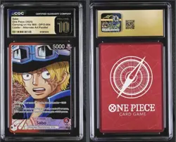 Sabo Alternate Art Leader OP13-004 Carrying On His Will - EN CGC 10 Pristine - Image 2