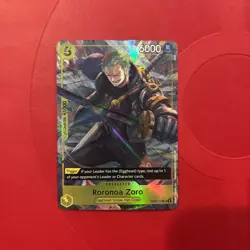 One Piece Roronoa Zoro OP07-113 Illustration Box Vol. 3 Promo - Image 1