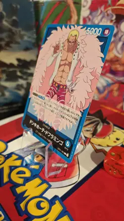 ONE PIECE CCG - Donquixote Doflamingo OP01-060 L - Romance Dawn - NM - JAP. - Image 3