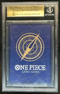2022 One Piece Japanese Portgas D. Ace Full Manga Alternate Art #OP02-013 BGS 10 - Image 2