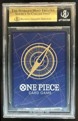 2022 One Piece Japanese Shanks Manga Alternate Art Rare #120 BGS 10 Pristine - Image 2