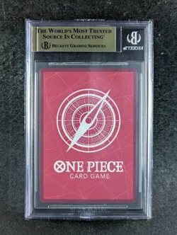 2022 One Piece CROCODILE OP01-060 Romance Dawn Alt. Art Leader JPN BGS 9.5 - Image 2