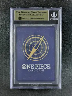2022 One Piece MONKEY D. LUFFY P-001 Tournament Promos Championship JPN BGS 9.5 - Image 2