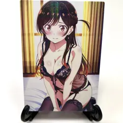 Rent-a-Girlfriend Chizuru Mizuhara Sexy Anime Waifu Girl Goddess Story Art Card - Image 2