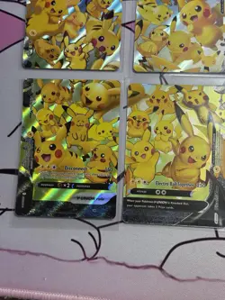 Pikachu V Union Lot Celebrations 2021 SWSH139-142 Holo Pokemon Card TCG - Image 3