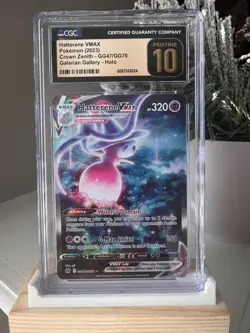 Hatterene VMAX GG47/GG70 Crown Zenith Pokemon Card CGC Pristine 10 - Image 1