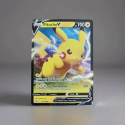Pikachu V SWSH061 SWSH: Sword & Shield Promo Cards Holo Pokemon - Image 1