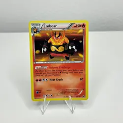 Emboar 20/114 Black & White Holo Rare Pokemon Card TCG 2011 - Image 1