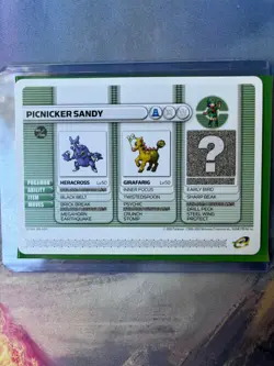 Picnicker Sandy - Pokemon Ruby/Sapphire - Battle E Card - e-Reader - Nintendo GB - Image 1