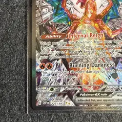Pokemon TCG Sv03: Obsidian Flames Charizard EX Holo Card 223/197 NM - Image 4