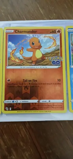 Reverse Holo Pokemon Go 4 Cards STARTERLOT Bulbasaur Charmander Squirtle Ivysaur - Image 4